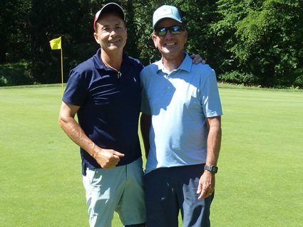 C Flight Champ Serban Satruc (left) and runner-up Scott Mckenzie (right)